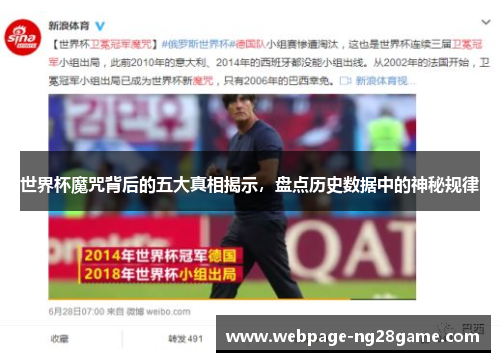 世界杯魔咒背后的五大真相揭示，盘点历史数据中的神秘规律