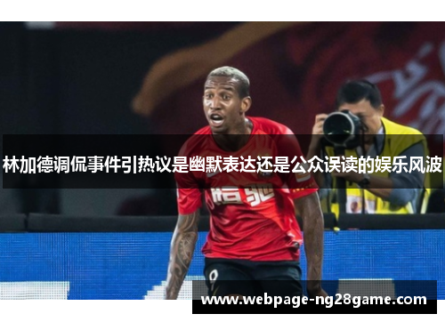 林加德调侃事件引热议是幽默表达还是公众误读的娱乐风波
